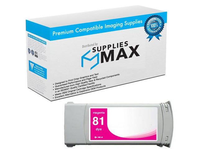 SuppliesMAX Remanufactured Replacement for HP DesignJet 5000/DesignJet 5500/Desi