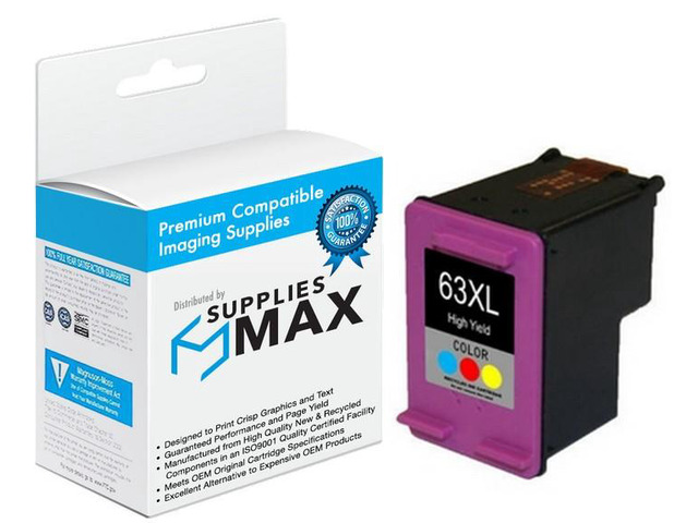 SuppliesMAX Remanufactured Replacement for HP DeskJet 1112/2130/3630/3635/ENVY 4510/4520/OfficeJet 3830/4650/5200/5260/5272 Color High Yield Inkjet...