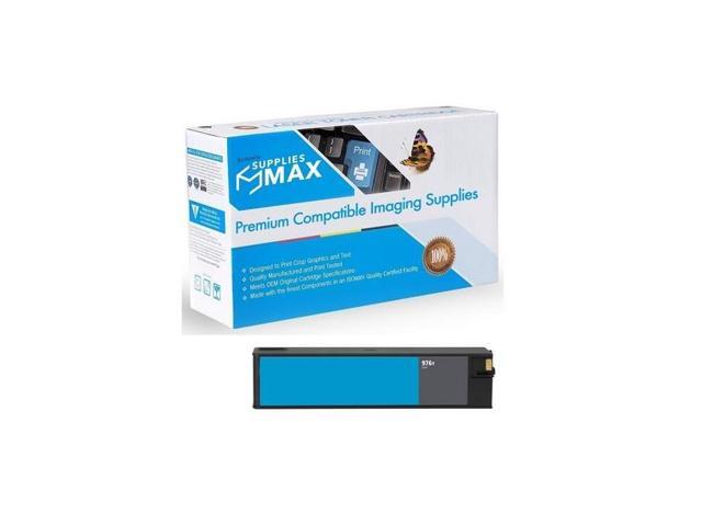 SuppliesMAX Remanufactured Replacement for HP PageWide Pro 500 Series/Pro 552DW/Pro 577DW/Pro 577Z/P55250DW/P57750DW Cyan Extra High Yield Inkjet...