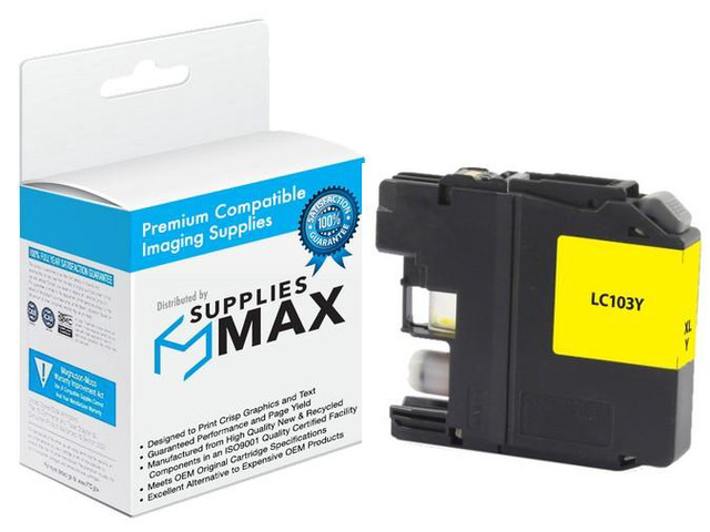 SuppliesMAX Compatible Replacement for Brother DCP-J132/DCP-J522/DCP-J752/DCP-J4