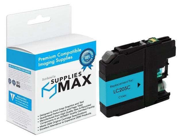 SuppliesMAX Compatible Replacement for Brother DCP-4120DW/MFC-J4320/MJC-4625/MFC-J5320/MFC-J5520/MFC-J5620/MFC-J5720DW Super High Yield Cyan Inkjet...