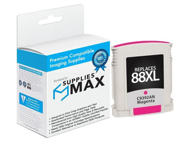 SuppliesMAX Remanufactured Replacement for HP OfficeJet Pro K550/K5400/K8600/L74