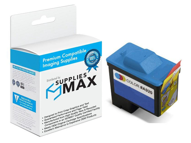 SuppliesMAX Remanufactured Replacement for Dell A720/A920 Color Inkjet (Series 1) (T0530)
