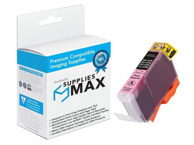SuppliesMAX Compatible Replacement for Canon BJC-8200/i860/i900/i865/i9900/i9950/S820/S900/S9000/PIXMA IP-6000D/IP-8500 Photo Magenta Inkjet (280...