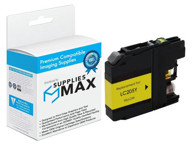 SuppliesMAX Compatible Replacement for Brother DCP-4120DW/MFC-J4320/MJC-4625/MFC-J5320/MFC-J5520/MFC-J5620/MFC-J5720DW Super High Yield Yellow...