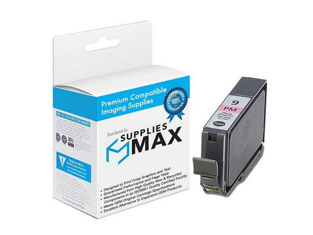 SuppliesMAX Compatible Replacement for Canon PIXMA Pro 9500 Photo Magenta Inkjet (930 Page Yield) (PGI-9PM) (1039B002)