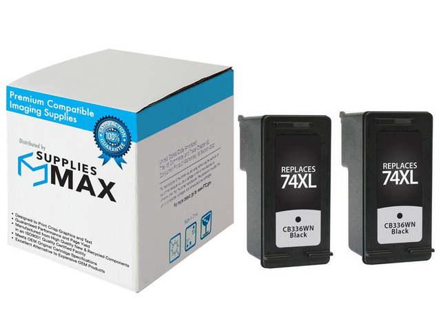 SuppliesMAX Remanufactured Replacement for HP DeskJet D4260/D4360/PhotoSmart C4200/C4300/C4400/C4500/C5200/C5500/D5300 Series Black High Yield...