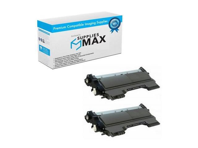 SuppliesMAX Compatible Replacement for Brother DCP-7060/DCP-7070/HL-2130/HL-2240/HL-2280/MFC-7240/MFC-7460/MFC-7860 Toner Cartridge (2/PK-2600 Page...