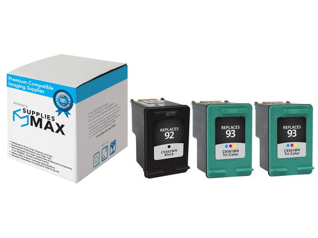 SuppliesMAX Remanufactured Replacement for HP DeskJet 5400/5420/5440/PhotoSmart C3100/C3150/C3180/7850/PSC-1510 Series Inkjet Combo Pack...