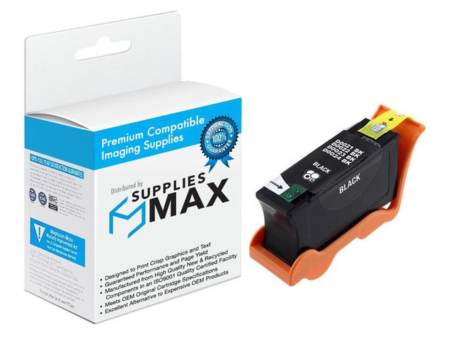SuppliesMAX Compatible Replacement for Dell P513w/V313/V313w Black High Yield Inkjet (Series 22) (T095N)