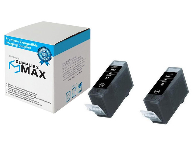 SuppliesMAX Compatible Replacement for Canon BJC-3000/BJC-6000/BJC-6500/i550/i850/i860/i880/S400/S500/S4500 Black Inkjet (2/PK-600 Page Yield)...