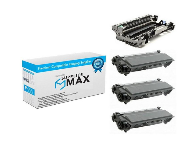 SuppliesMAX Compatible Replacement for Brother DCP-8110/DCP-8250/HL-5440/HL-5470/HL-6180/MFC-8510/MFC-8710/MFC-8950 Drum/Toner Value Combo Pack...