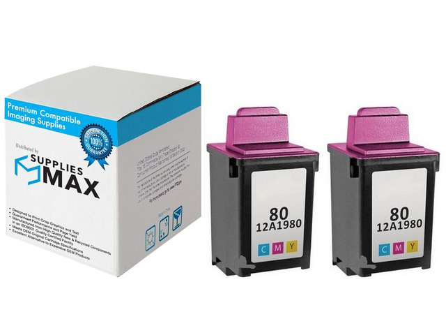 SuppliesMAX Remanufactured Replacement for Lexmark Color JetPrinter 3200/5000/57