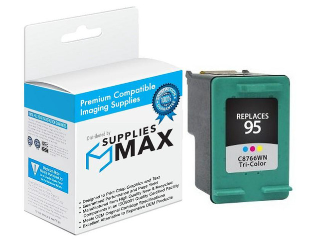SuppliesMAX Remanufactured Replacement for HP DeskJet 460/5740/6500/6620/6800/98