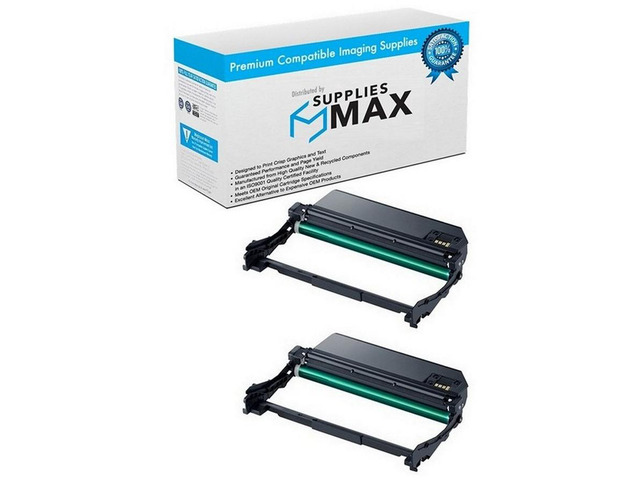 SuppliesMAX Compatible Replacement for Samsung Xpress M2625/M2626/M2675/M2676/M2825/M2826/M2835/M2875/M2876/M2885/M3015/M3065 Drum Unit (2/PK-9000...