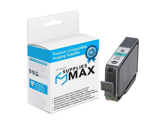 SuppliesMAX Compatible Replacement for Canon PIXMA Pro 9500 Photo Cyan Inkjet (930 Page Yield) (PGI-9PC) (1038B002)
