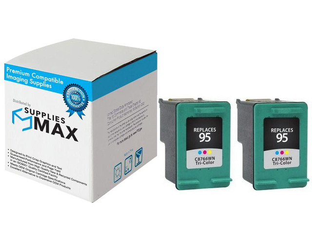 SuppliesMAX Remanufactured Replacement for HP DeskJet 460/5740/6500/6620/6800/9800/OfficeJet H470/7210/7310/7410/PSC-1600/PSC-2350 Series Tri-Color...