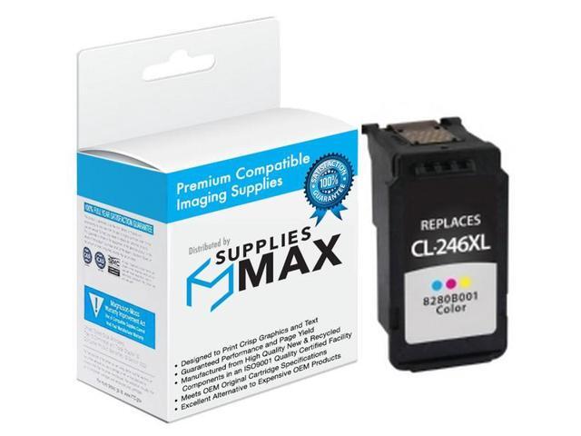 SuppliesMAX Remanufactured Replacement for Canon PIXMA iP-2820/MG-2410/MG-2510/MG-2920/MG-3020/MX-490/MX-492/TR-4520/TR-4522 Tri-Color High Yield...