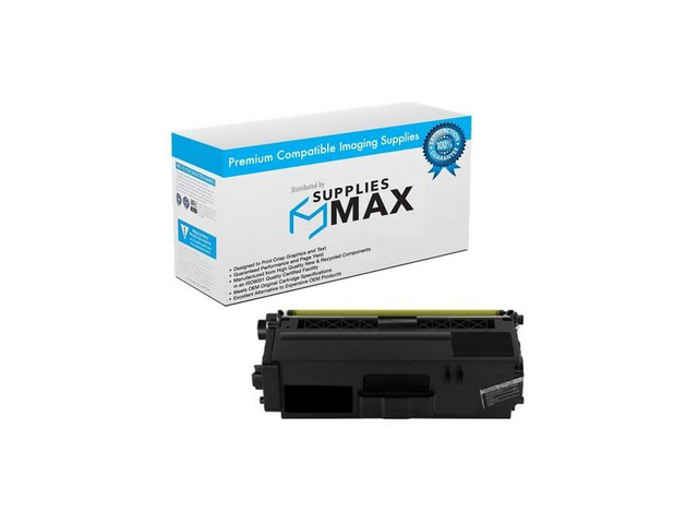SuppliesMAX Compatible Replacement for Brother HL-L9200CDW/HL-L9300CDWT/MFC-L9550CDW/MFC-L9950CDWT High Yield Black Toner Cartridge (6000 Page...
