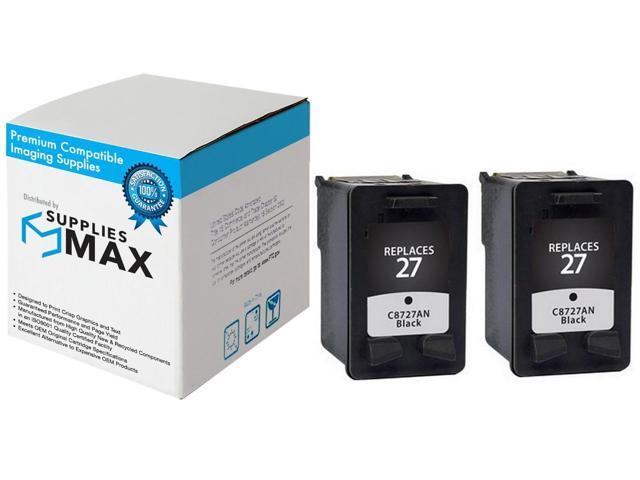 SuppliesMAX Remanufactured Replacement for HP DeskJet 3320/3420/3520/3620/3650/3740/OfficeJet 4315/5600/PSC-1310/2200/FAX 1240 Black Inkjet...