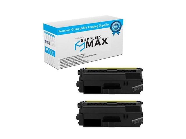 SuppliesMAX Compatible Replacement for Brother HL-L9200CDW/HL-L9300CDWT/MFC-L9550CDW/MFC-L9950CDWT High Yield Black Toner Cartridge (2/PK-6000 Page...