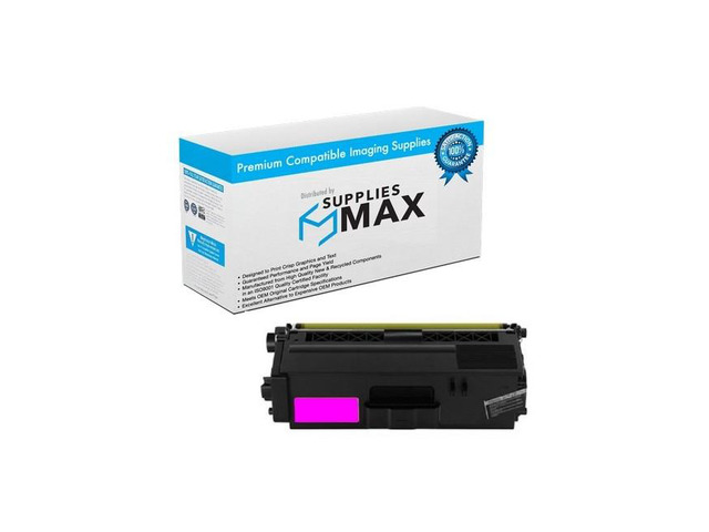 SuppliesMAX Compatible Replacement for Brother HL-L9200CDW/HL-L9300CDWT/MFC-L9550CDW/MFC-L9950CDWT High Yield Magenta Toner Cartridge (6000 Page...