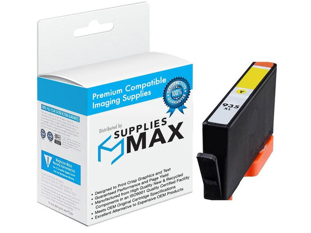 SuppliesMAX Remanufactured Replacement for HP OfficeJet 6812/6815/6220/ OfficeJet Pro 6230/6830/6835 Series Yellow High Yield Inkjet (825 Page...
