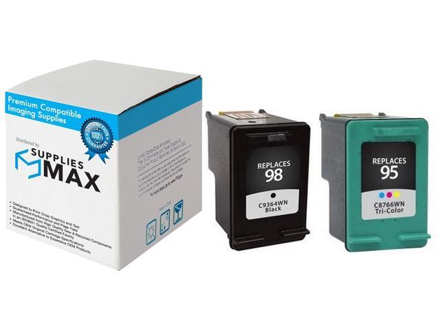 SuppliesMAX Remanufactured Replacement for HP OfficeJet H470/100/150/6310/PhotoSmart 2575/8000/C4150/D5060/D5160 Series Inkjet Combo Pack...