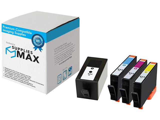 SuppliesMAX Remanufactured Replacement for HP OfficeJet 6812/6815/6220/ OfficeJet Pro 6230/6830/6835 Series High Yield Inkjet Combo Pack (BK/C/M/Y)...