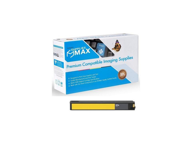 SuppliesMAX Remanufactured Replacement for HP PageWide 377/PageWide Pro 452/Pro 477/Pro 552dw/Pro 577/Managed P55250/P57750 Series Yellow Inkjet...