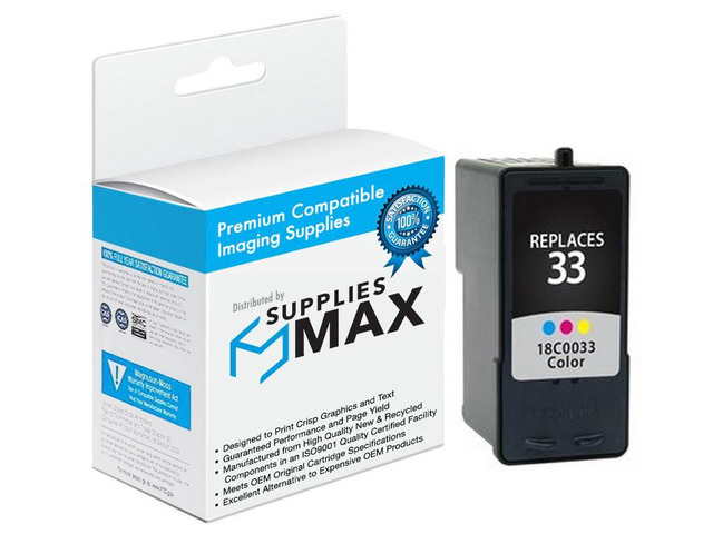 SuppliesMAX Remanufactured Replacement for Lexmark P4330/P4350/P6250/P6350/P915/X3350/X5250/X5270/X5450/X7170/X7300/X7350/X8350/Z815/Z816 Color...