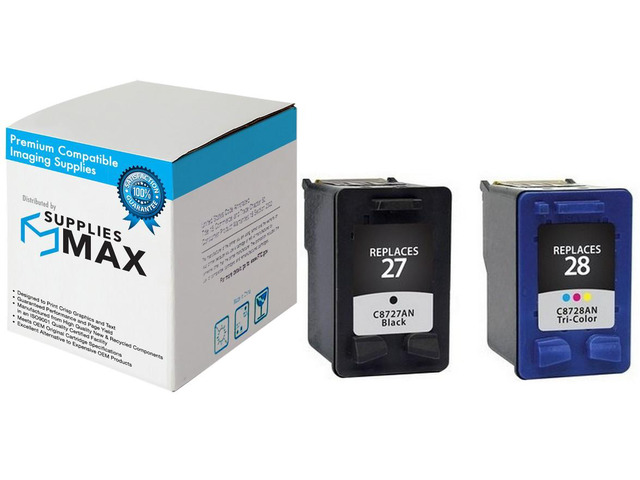 SuppliesMAX Remanufactured Replacement for HP DeskJet 3320/3420/3520/3620/3650/3740/OfficeJet 4315/5600/PSC-1310 Inkjet Combo Pack (Black/Color)...