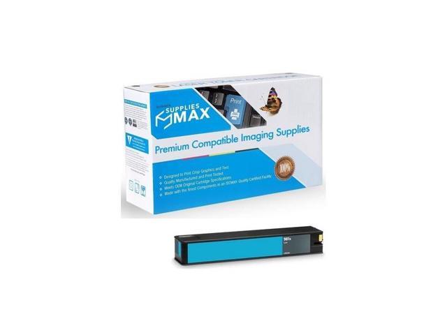 SuppliesMAX Remanufactured Replacement for HP PageWide Enterprise Color 556DN/556XH/586DN/586F/586Z/E55650DN/E58650DN Cyan High Yield Inkjet (10000...