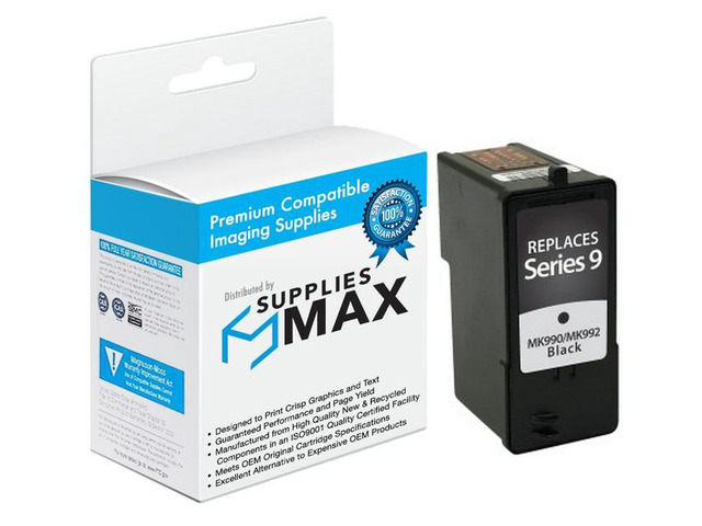 SuppliesMAX Remanufactured Replacement for Dell 926/V305/V305W Black Inkjet (Ser