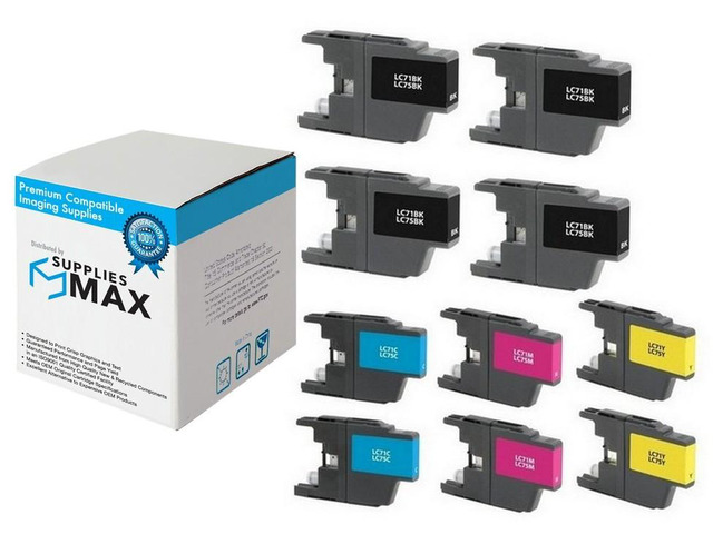 SuppliesMAX Compatible Replacement for Brother DCP-J525/DCP-J725/DCP-J925/MFC-J280/MFC-J435/MFC-J625/MFC-J825/MFC-J835DW Inkjet Combo Pack...