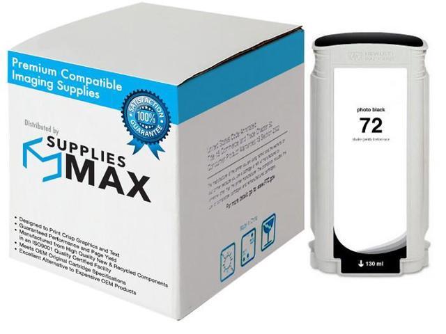 SuppliesMAX Remanufactured Replacement for HP DesignJet T610/T620/T770/T790/T795/T1100/T1120/T1200/T1300/T2300 Photo Black High Yield Wide Fomat.