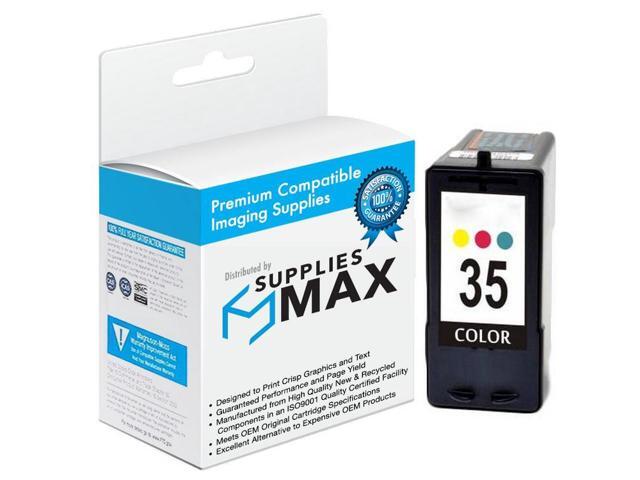 SuppliesMAX Remanufactured Replacement for Lexmark P4350/P6250/P6350/P915/X2500/X3350/X4550/X5250/X5450/X7300/X7350/X8350/Z815 Color Inkjet (450...