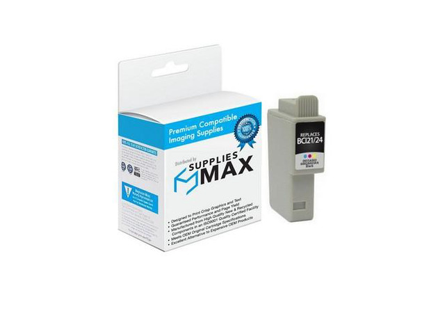 SuppliesMAX Compatible Replacement for Canon i250/i320/i350/i450/I455/i470/PIXMA MP-110/MP-370/MP-410/S200/S300/S330D Color Inkjet (BCI-24C)...