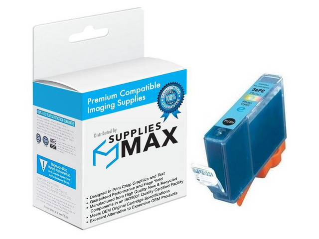 SuppliesMAX Compatible Replacement for Canon BJC-3000/BJC-6000/BJC-6500/i550/i850/i880/S400/S500/S4500 Photo Cyan Inkjet (280 Page Yield)...