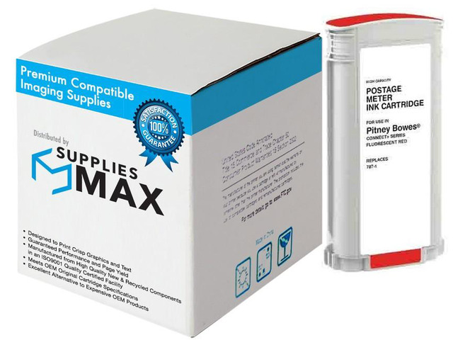SuppliesMAX Remanufactured Replacement for Pitney-Bowes Connect+ 1000/+2000/+300