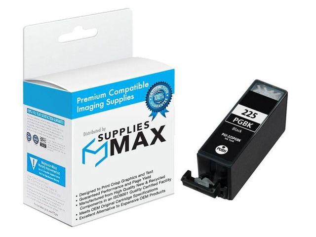 SuppliesMAX Compatible Replacement for Canon PIXMA iP-4820/iP-4920/iX-6520/MG-5120/MG-5320/MG-6120/MG-8120/MG-8220/MX-712/MX-892 Black Pigment...