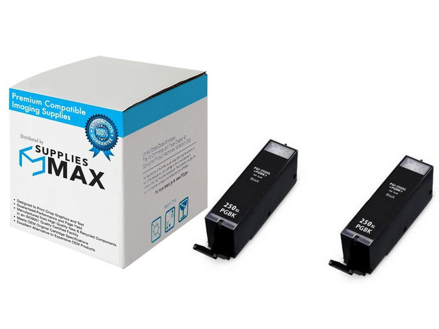 SuppliesMAX Compatible Replacement for Canon PIXMA iP-7220/iP-8720/MG-5420/MG-5520/MG-5620/MG-6620/MG-7120/MG-7520 Black High Yield Pigment Inkjet...