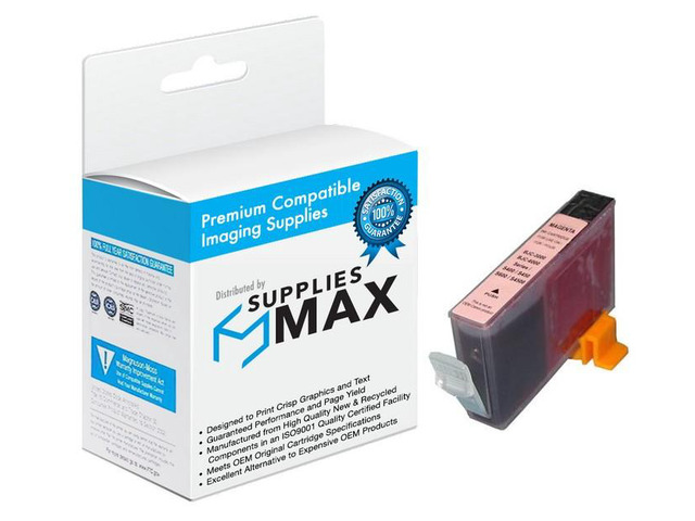 SuppliesMAX Compatible Replacement for Canon BJC-3000/BJC-6000/BJC-6500/i550/i850/i880/S400/S500/S4500 Magenta Inkjet (280 Page Yield) (BCI-3eM)...