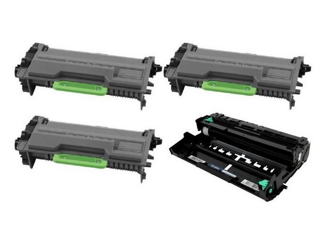 SuppliesMAX Compatible Replacement for Brother HL-L6200/6300/6400/MFC-L6700/6800/6900 Drum/Toner Value Combo Pack (1-Drum Unit/3-Toners)...
