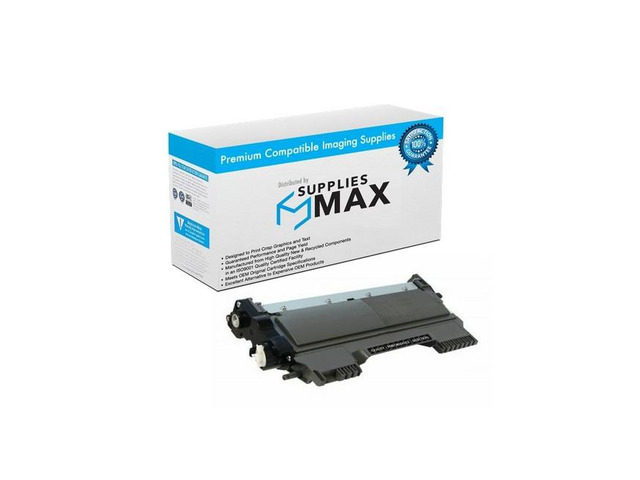 SuppliesMAX Compatible Replacement for Brother DCP-7060/DCP-7070/HL-2130/HL-2240/HL-2280/MFC-7240/MFC-7460/MFC-7860 Toner Cartridge (2600 Page...