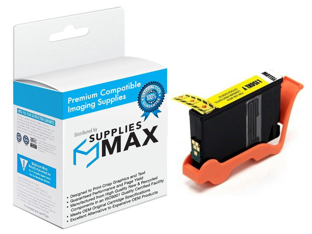 SuppliesMAX Compatible Replacement for Lexmark PRO 715/PRO 915/S315/S415/S515 Yellow High Yield Inkjet (700 Page Yield) (NO. 150XLA) (14N1799)