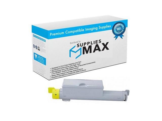 SuppliesMAX Compatible Replacement for Dell 5110CN Yellow High Yield Toner Cartridge (12000 Page Yield) (310-7895)