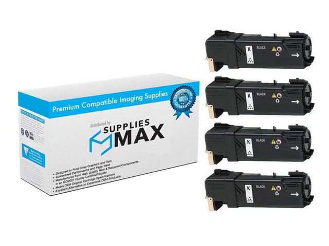 SuppliesMAX Compatible Replacement for Dell 1320C/1320CN Black Toner Cartridge (4/PK-2000 Page Yield) (4BK132C)