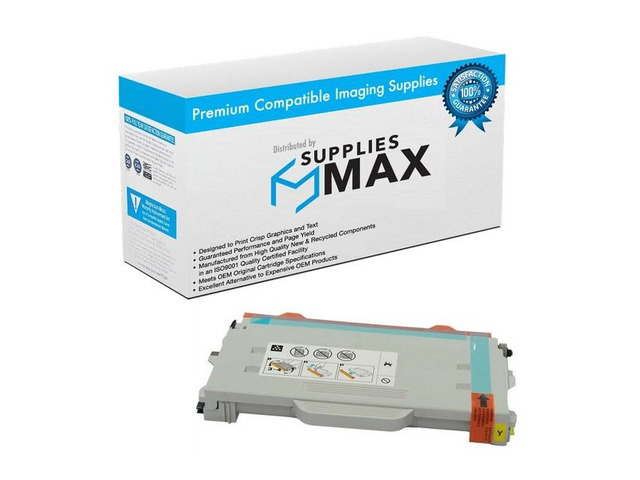 SuppliesMAX Compatible Replacement for Lexmark C510/C510DTN/C510N Yellow Toner Cartridge (6600 Page Yield) (20K1402)