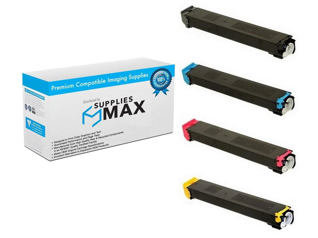 SuppliesMAX Compatible Replacement for Sharp MX-2610N/MX-2615N/MX-2640N/MX-3110N/MX-3115N/MX-3140N/MX-3610N/MX-3640N Toner Cartridge Combo Pack...